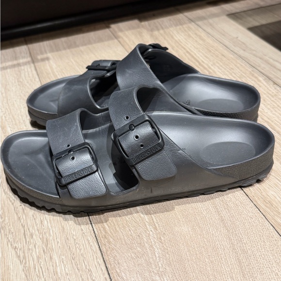 Birkenstock Grey Waterproof Slide Sandals - Picture 3 of 4